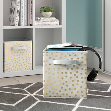 Fabric cube storage online shelves